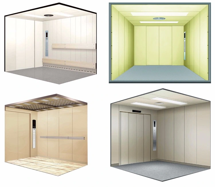 Capacity 4000kg Stable and Safe Machine Room Customized Freight Elevator