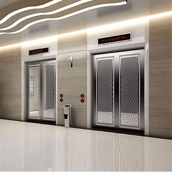 Load 1000kg Small Machine Room Bed Elevator