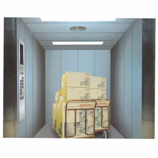 Load 1000kg Small Machine Room Bed Elevator