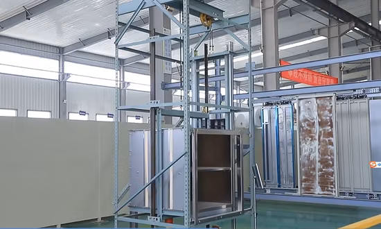 2 Floor 3 M Morn CE, ISO Wood Dumb Waiter Elevator